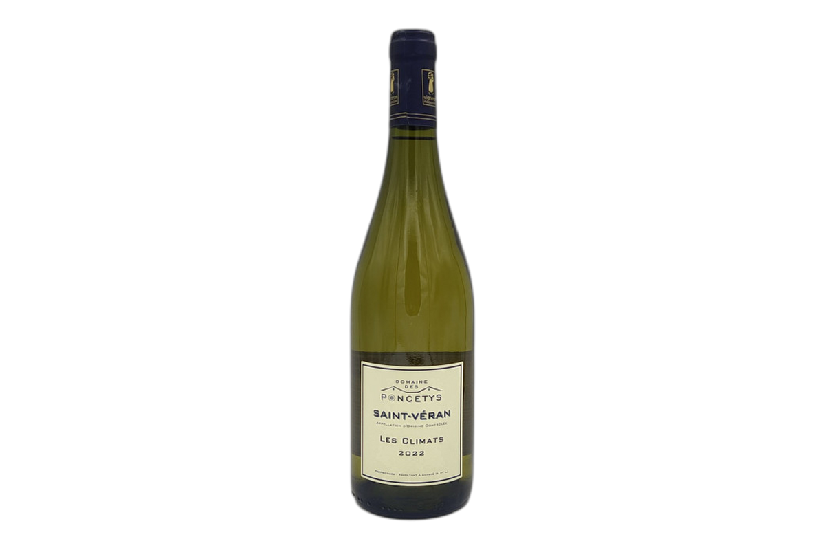 Fles Domaine des Poncetys Saint-Véran Les Climats