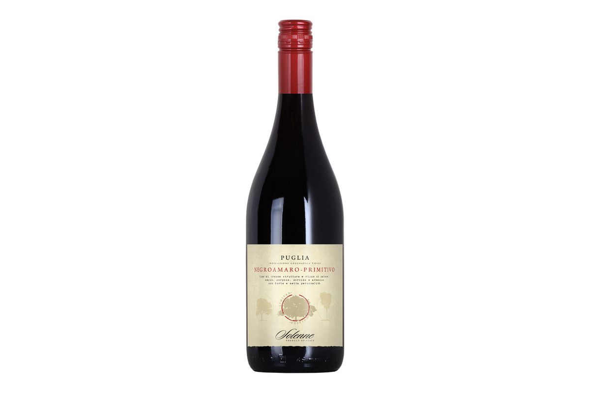 Fles Solenne Negroamaro-Primitivo