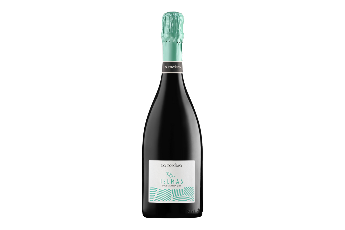 Fles La Tordera Spumante Jelmas Extra Dry