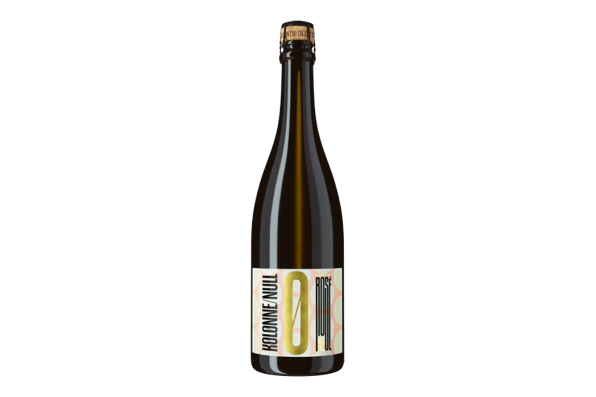 Fles Kolonne Null Rosé Prickelnd alcoholvrij