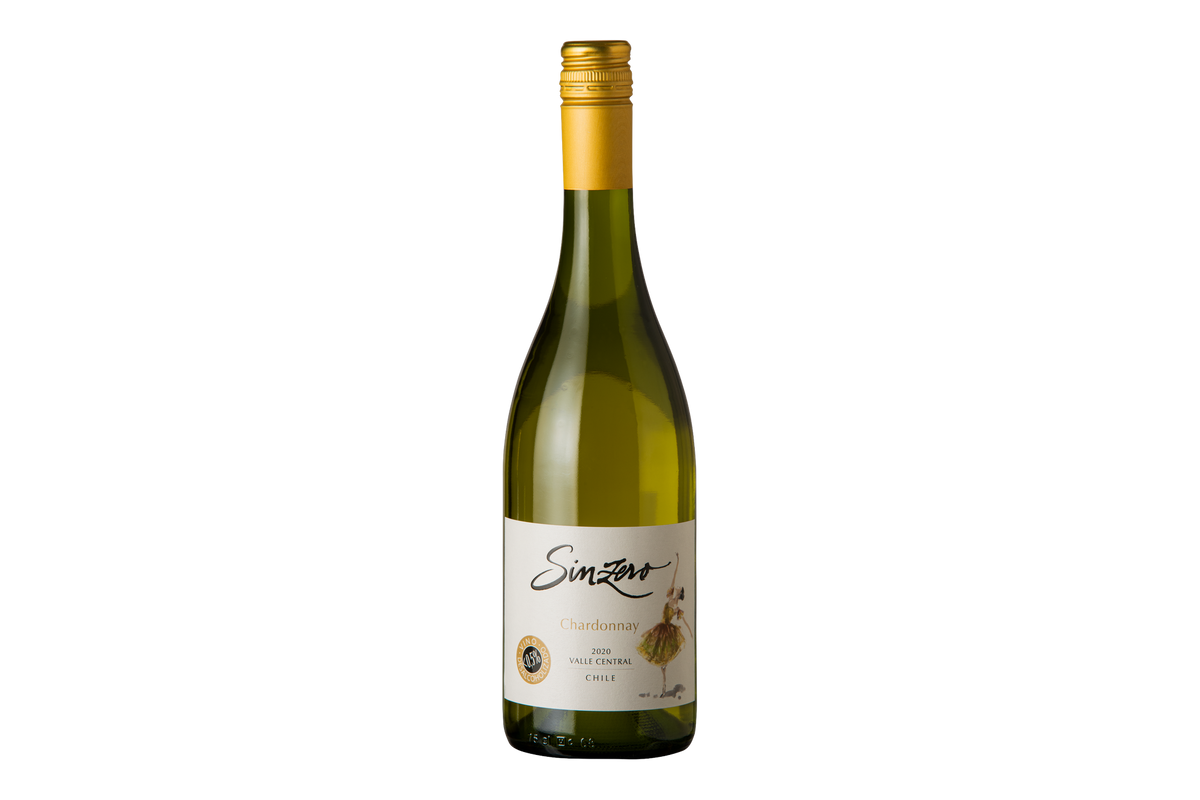 Fles Sinzero Chardonnay alcoholvrij