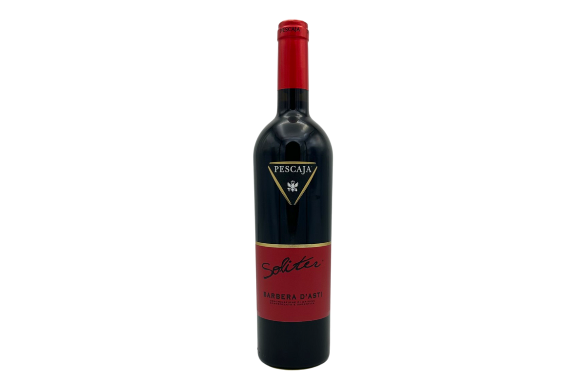 Fles Pescaja Barbera d'Asti Soliter