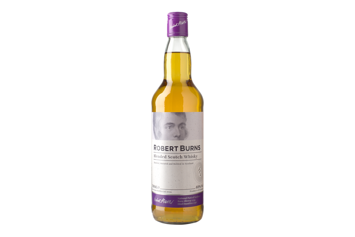 Fles Arran Robert Burns Blended Scotch 70 cl