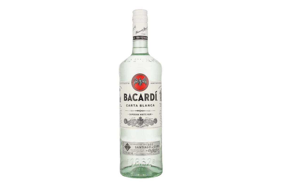 Bacardí Carta Blanca 1 liter