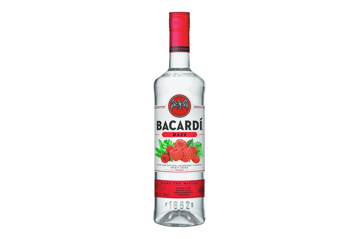 Fles Bacardí Razz 70 cl