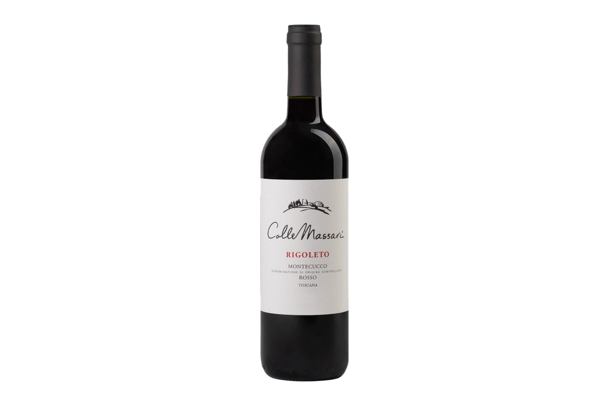 ColleMassari Rigoleto Montecucco Rosso flesfoto