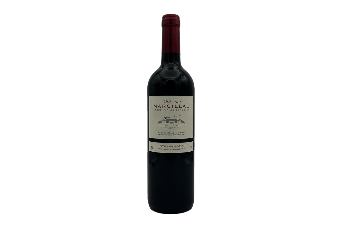 Fles Château Marcillac Côtes de Bourg