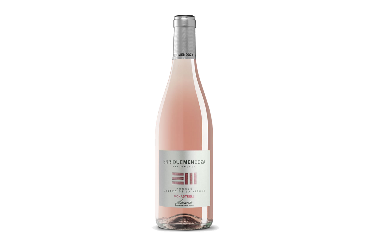 Enrique Mendoza 2025 Rosado Monastrell flesfoto