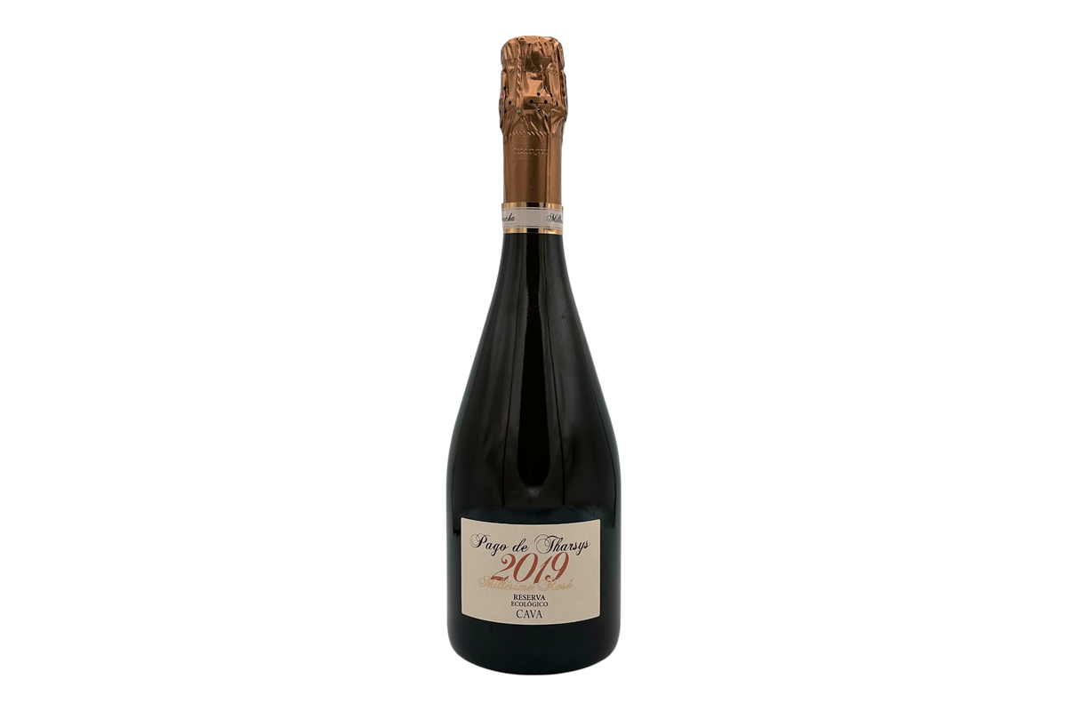 Fles Pago de Tharsys Cava Millésime Rosé Reserva