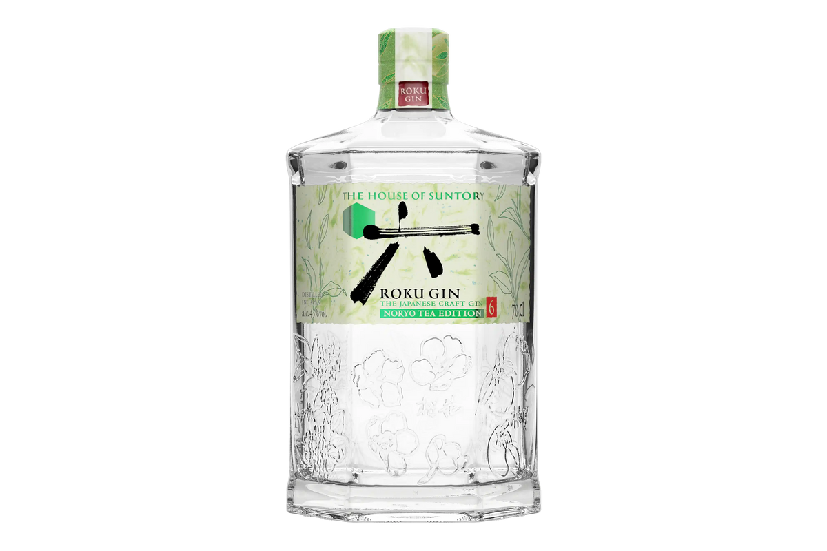Fles Roku Gin Noryo Tea Edition 70 cl